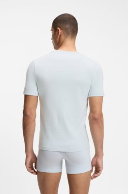 Boss Three-pack cotton T-shirts t-shirts - bas herr – bild 2