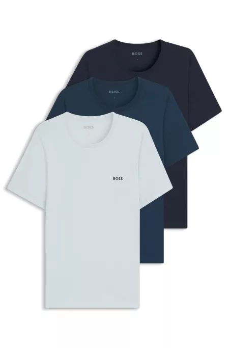 Three-pack of underwear T-shirts in cotton