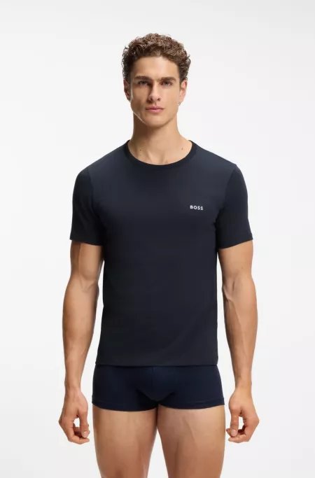 Three-pack of underwear T-shirts in cotton