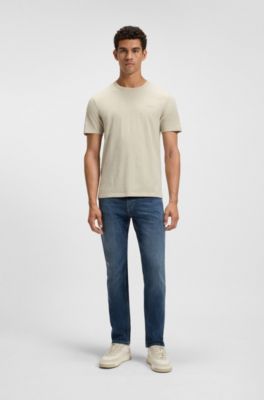 Delaware slim-fit jeans in dark-blue stretch denim, Dark Blue