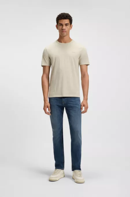 Delaware slim-fit jeans in dark-blue stretch denim