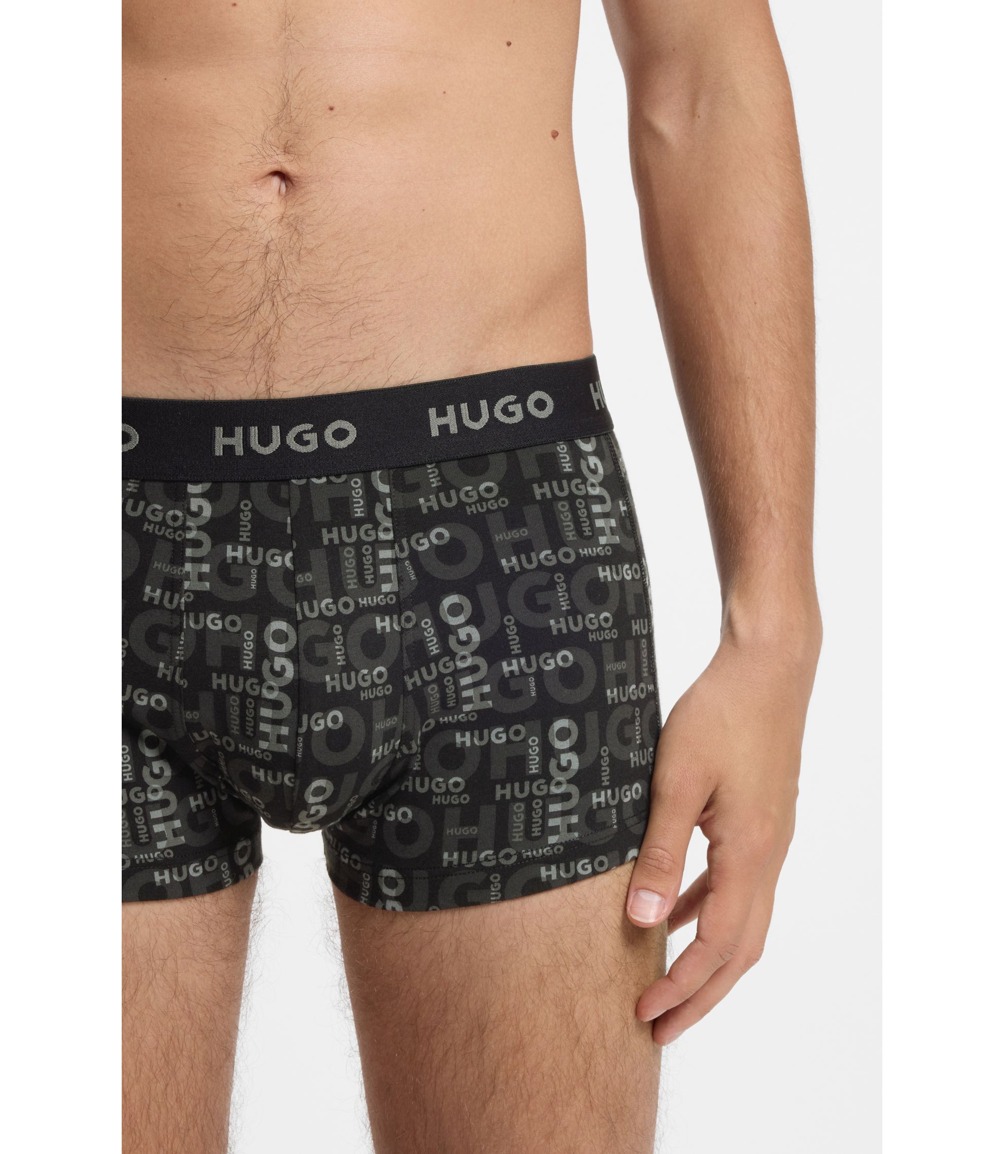 【新品】HUGO / オーガニックコットン ボクサーパンツ インポートサイズM 新品】HUGO / オーガニックコットン ボクサーパンツ インポート