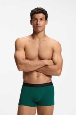 3-pack trunks, Black / Green