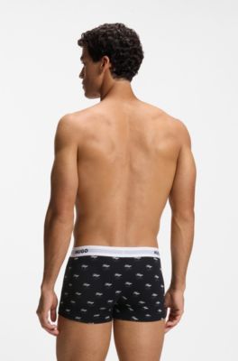3-pack trunks, Black / Green