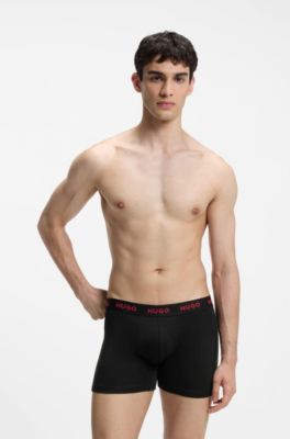 3-pack boxer briefs, Black / Dark Green