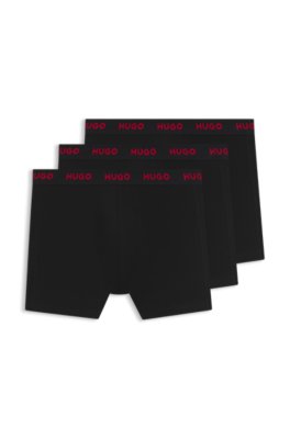 Three-pack boxer briefs