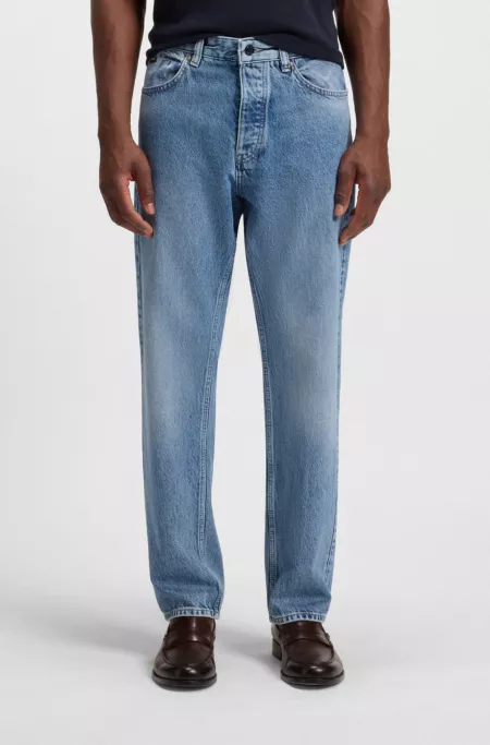 Jean Relaxed en denim bleu clair