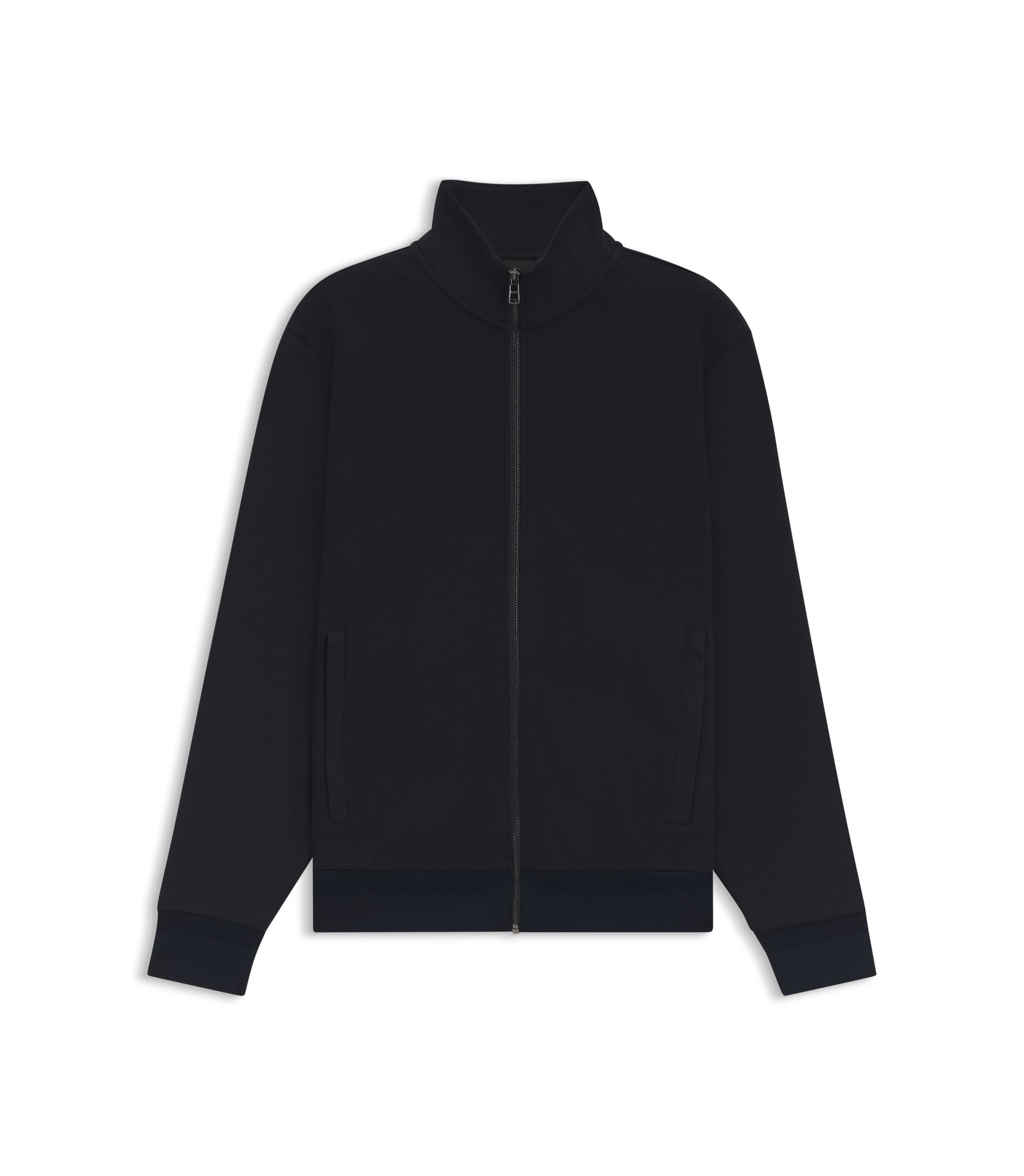 新品タグ付き✨BOSS ジッププラケット シルケットコットン ポロセーター L Amazon | [BOSS] [ボス] ジッププラケット シルケットコットン