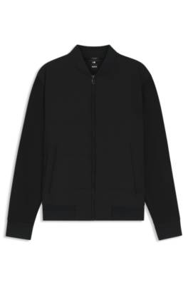 Zip-up sweatshirt with padded front 1