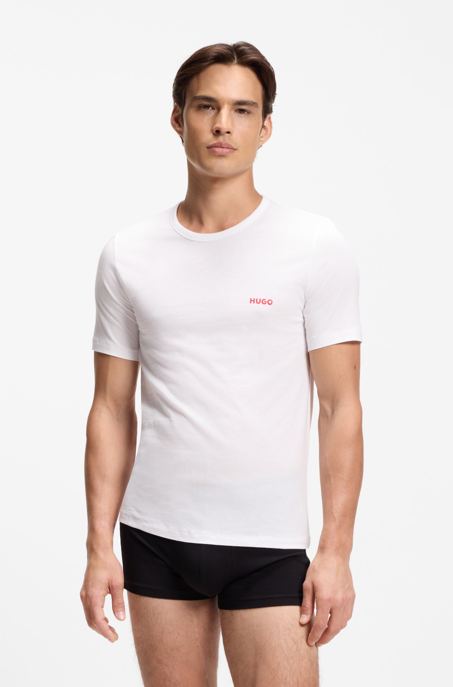 Hugo T-Shirt Rn Triplet P herr – bild 4
