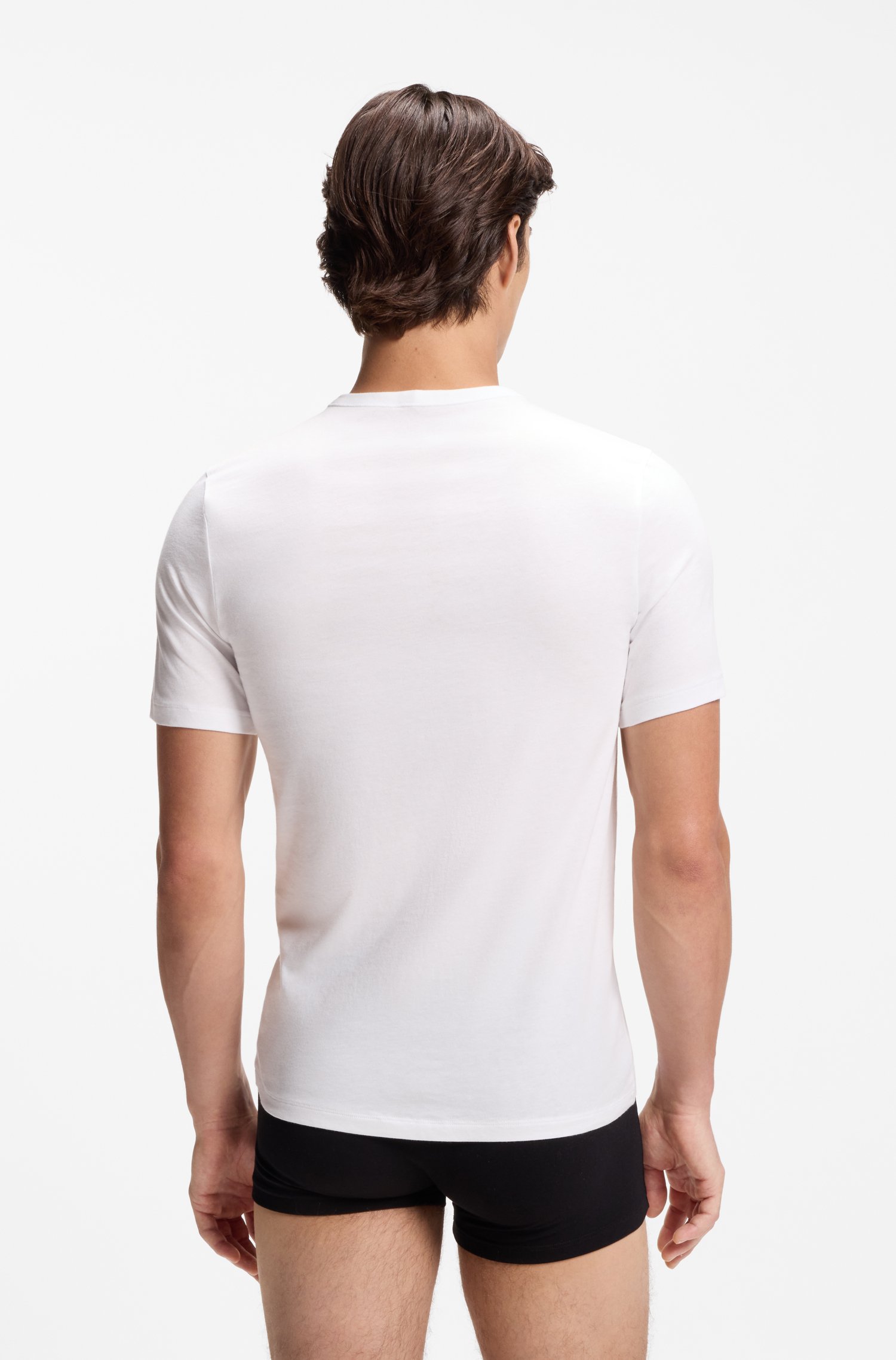 Hugo T-Shirt Rn Triplet P herr – bild 5