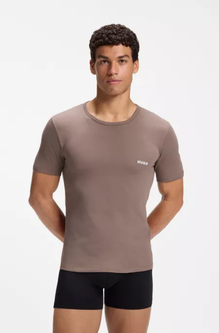 Three-pack cotton T-shirts