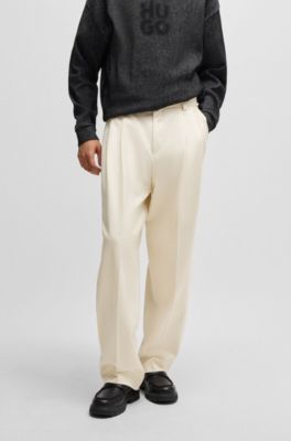 Pantalon Habillé Homme Mynx 2026 - Coupe Classique, Plis Devant, Taille Extensible Cachée, 100% Polyester, Entretien Facile - 8