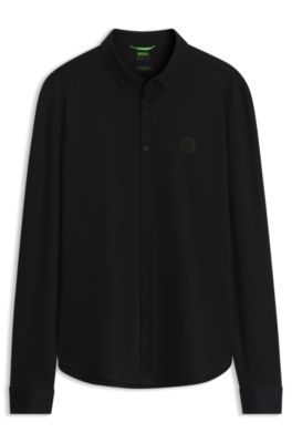 Wrinkle-resistant shirt, Black