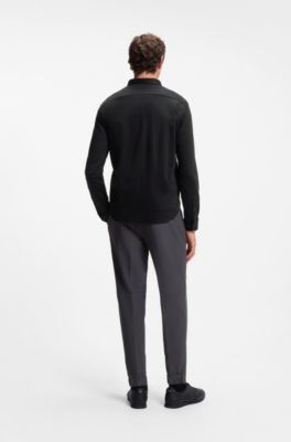 Wrinkle-resistant shirt, Black