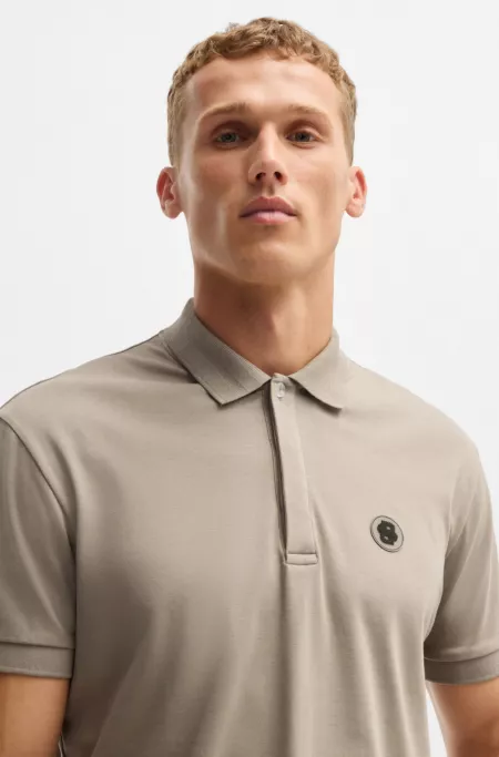 Paddy polo shirt in cooling cotton
