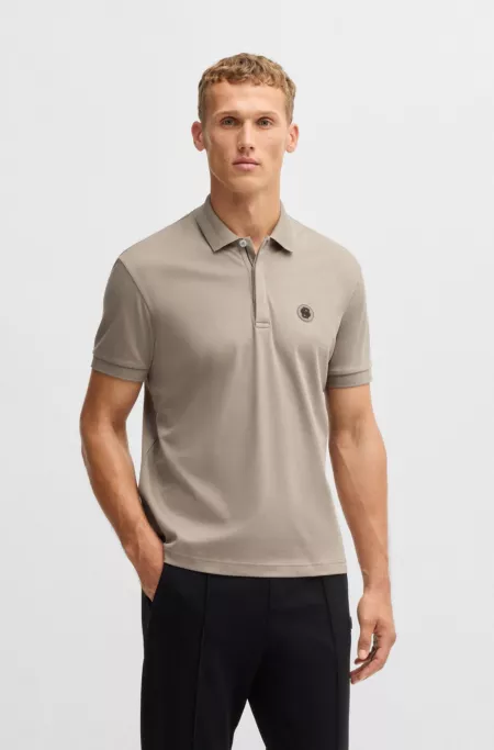 Paddy polo shirt in cooling cotton
