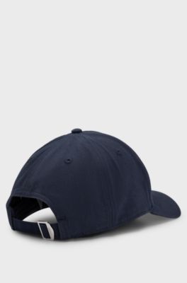 Cotton-twill cap with embroidered Double B monogram, Dark Blue