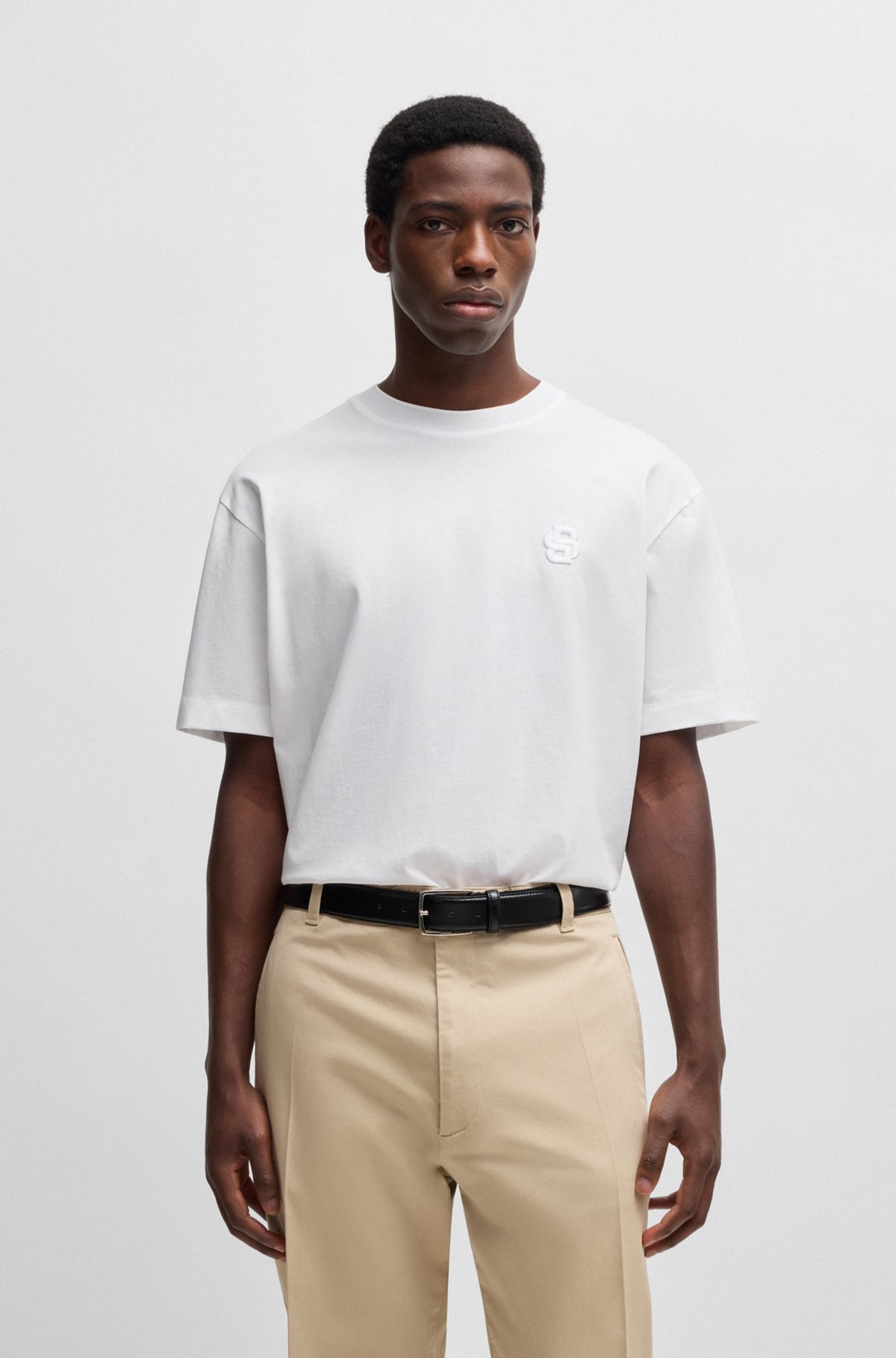 BOSS - BOSS SELECTED BY SHOHEI OHTANI Mercerised-cotton T BOSS - BOSS SELECTED BY SHOHEI OHTANI Mercerised-cotton T