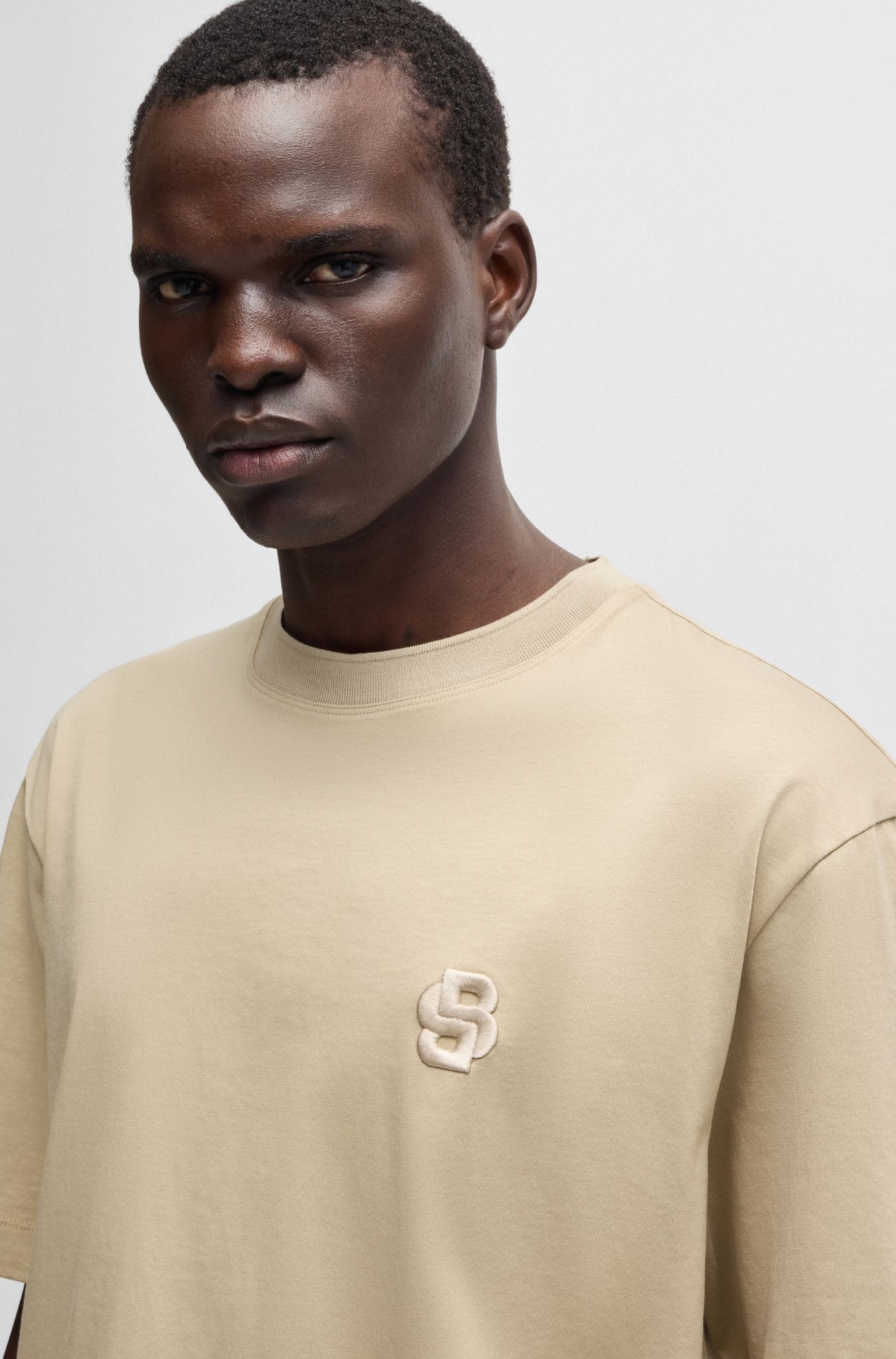 BOSS SELECTED BY SHOHEI OHTANI シルケットコットン Tシャツ BOSS - BOSS SELECTED BY SHOHEI OHTANI シルケットコットン T