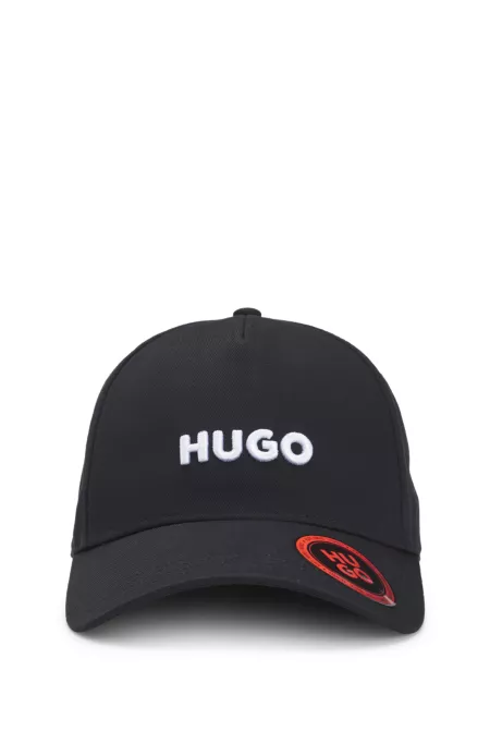 Cotton-twill cap with logo