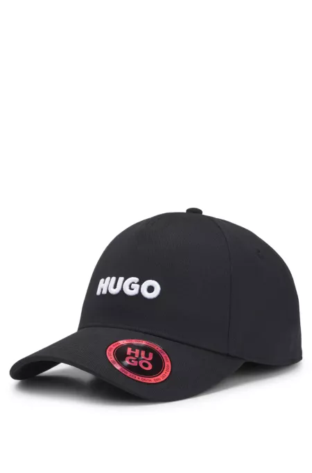 Cotton-twill cap with logo