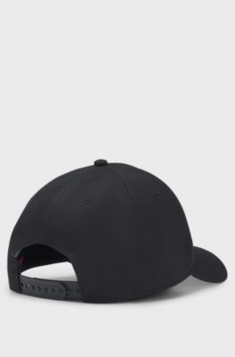 Cotton-twill logo cap, Black