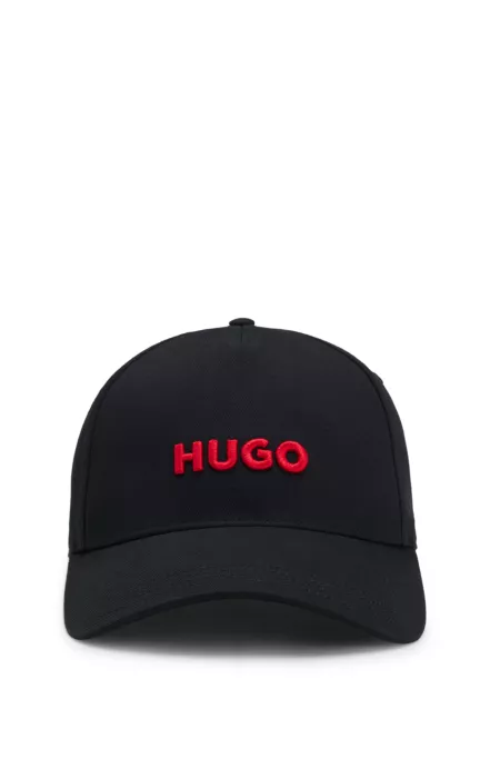 Cotton-twill cap with logo