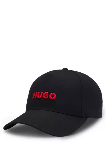 Cotton-twill cap with logo