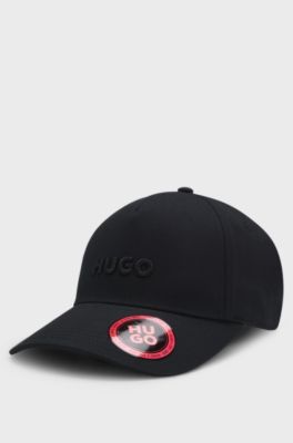 Cappellino in twill di cotone con logo , Nero