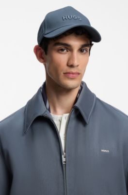 Cotton-twill logo cap, Dark Grey