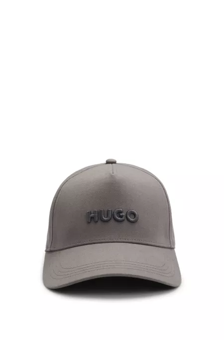 Cotton-twill cap with logo