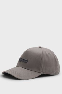 Cotton-twill cap with logo , Dark Grey
