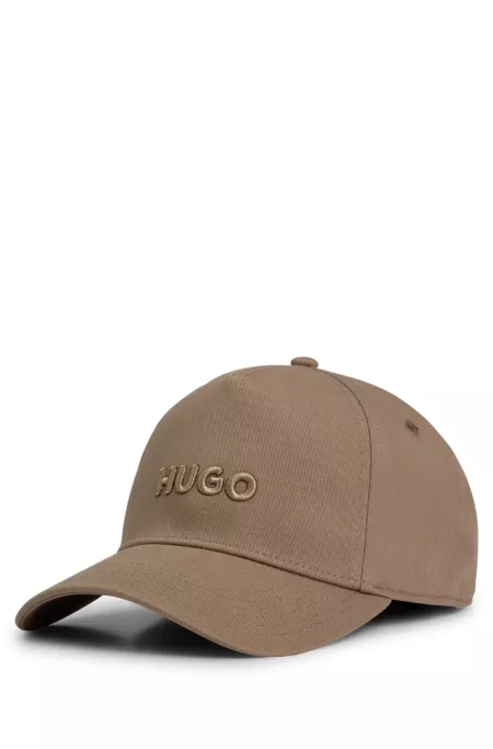 Cotton-twill cap with logo