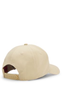Cotton-twill cap with logo , Beige