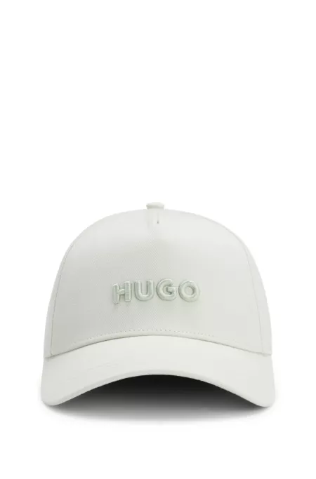 Cotton-twill cap with logo