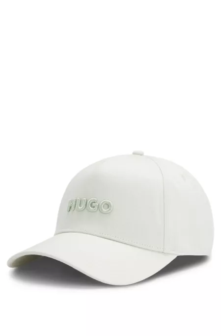 Cotton-twill cap with logo