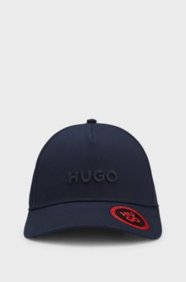 Cotton-twill cap with logo , Dark Blue