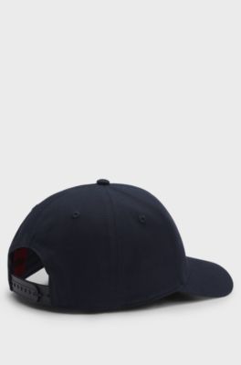 Cotton-twill cap with logo , Dark Blue
