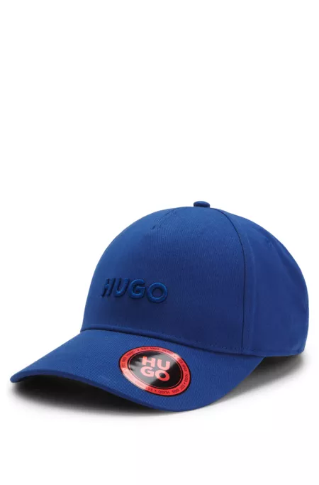 Casquette en twill de coton avec logo
