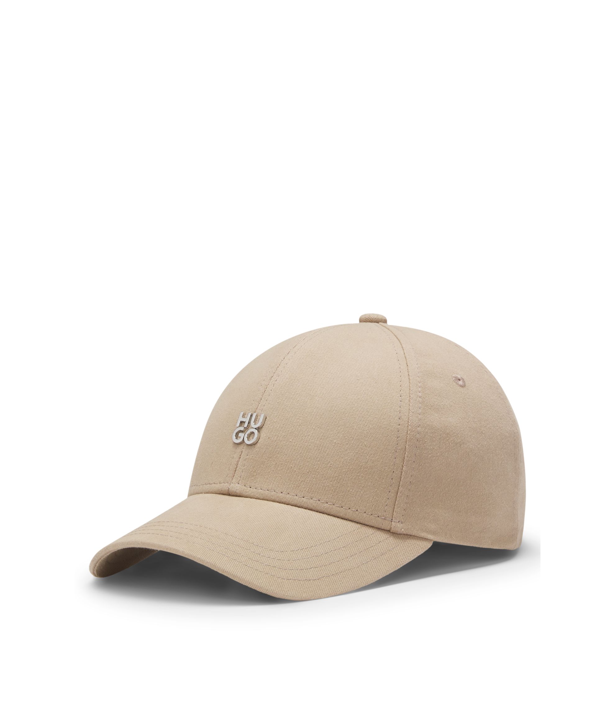 Cap aus Baumwoll-Twill mit Stack-Logo-Schriftzug