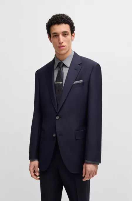 Silk pocket square with digital prints