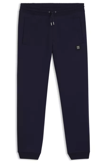 Jogginghose aus Baumwoll-Mix mit Stack-Logo