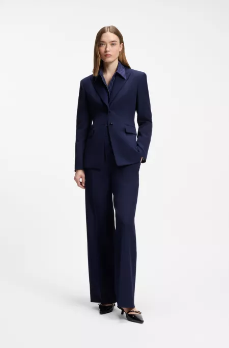 Veste Regular en matière stretch