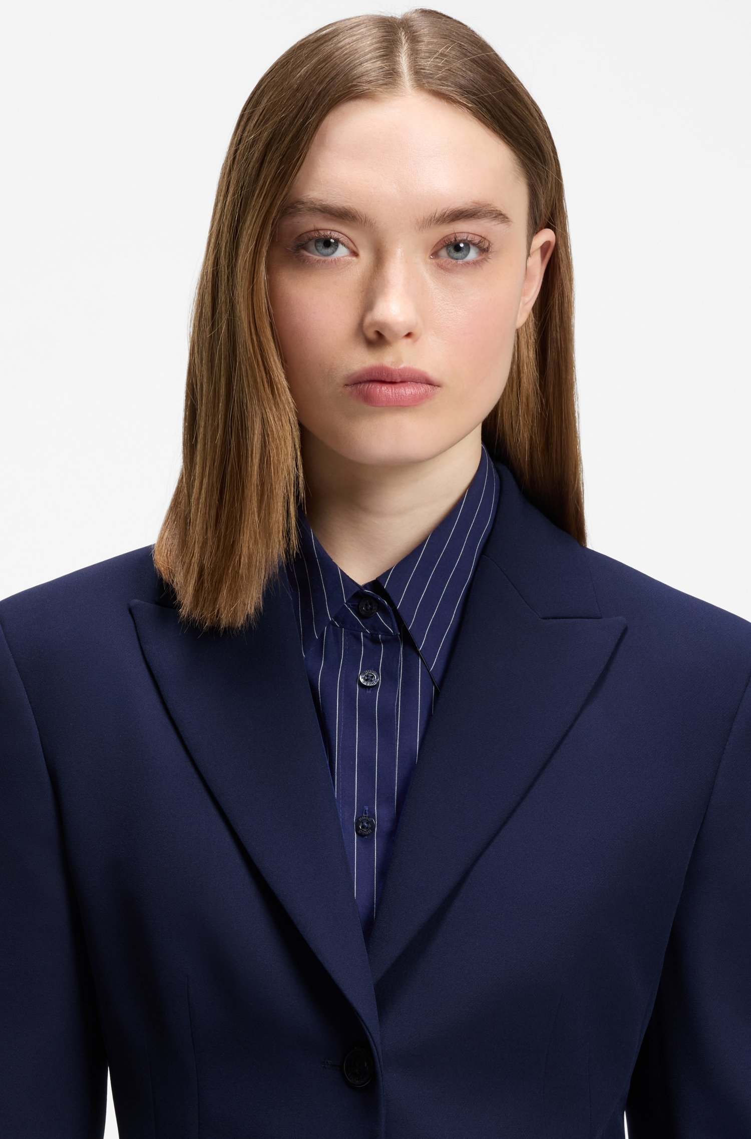 Hugo Regular-fit stretch blazer dam – bild 3