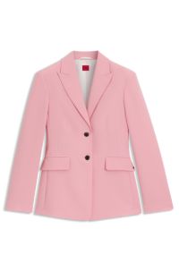 Regular-fit blazer in stretch material, light pink