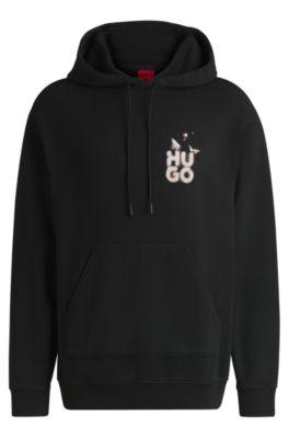 HUGO リラックスフィット フーディ フレンチテリー hbeu50534047_002_100?$