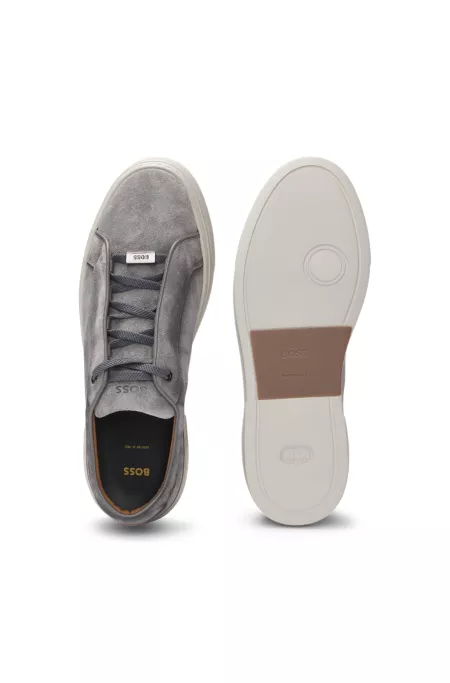 Gary low-top trainers in suede