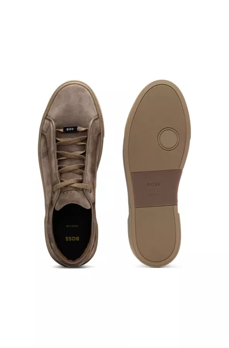 Gary low-top trainers in suede