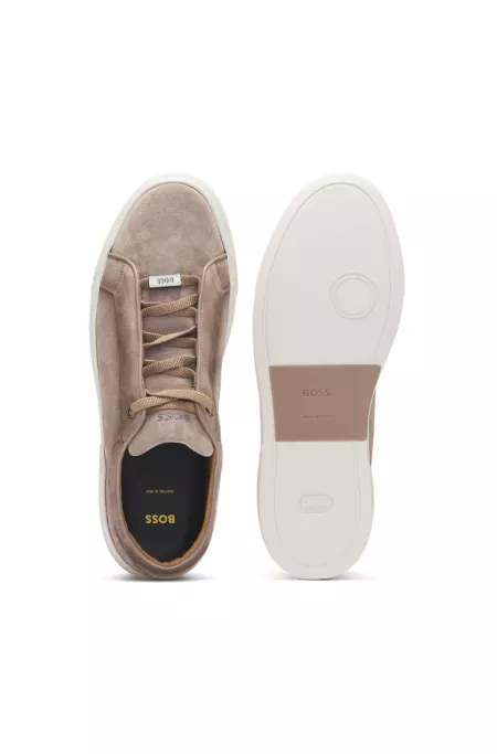 Gary low-top trainers in suede